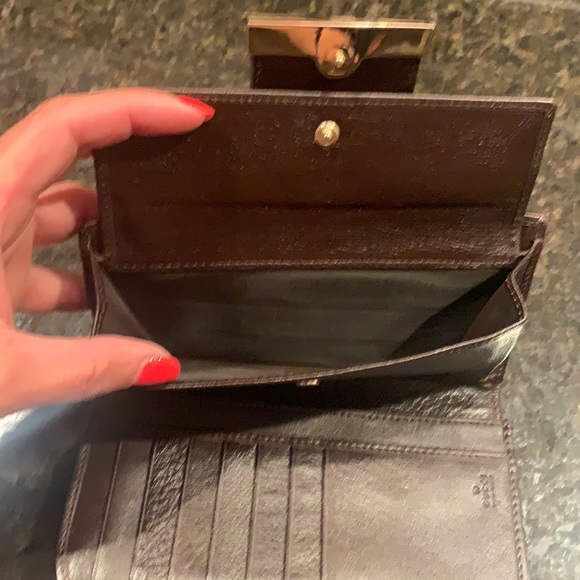 GUCCI Long Guccissima Metal Bar Continental Wallet - Picture 11 of 11